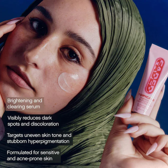 Faded Brightening Serum for Dark Spots and Discoloration (UNSCENTED)