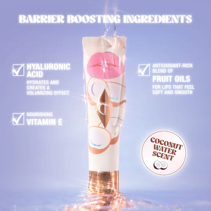 Unreal Lips Healthy Glow Nectar Lip Oil with Hyaluronic Acid and Vitamin E