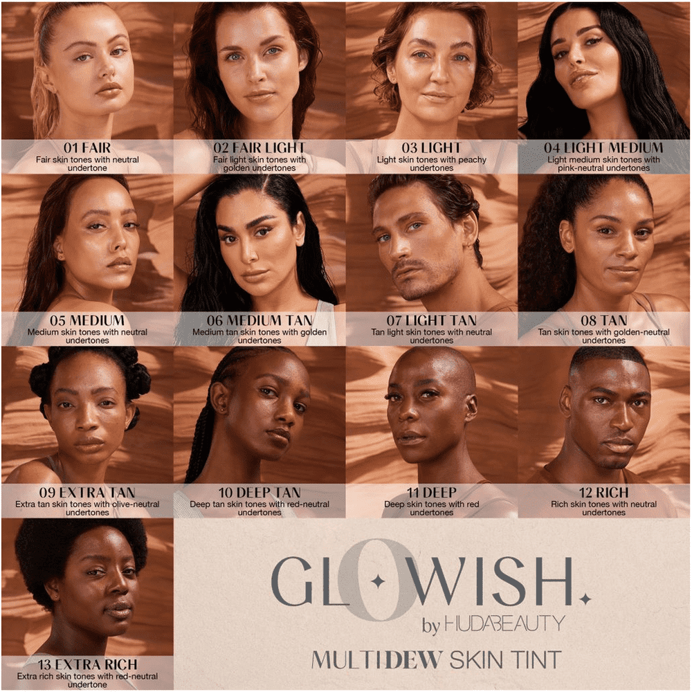 GloWish Multidew Vegan Skin Tint Foundation